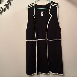 Talbots Black Knit Sleeveless Top